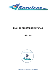 Plan de Rescate en Alturas: Procedimientos y Seguridad
