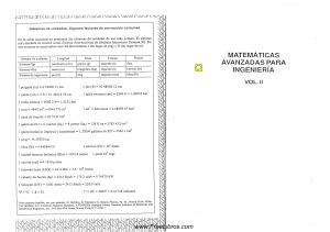 Factores de Conversi&oacute;n de Unidades para Matem&aacute;ticas de Ingenier&iacute;a