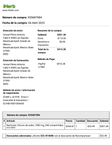 iHerb Document
