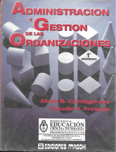 Libro de texto Administraci&oacute;n y Gesti&oacute;n de las Organizaciones