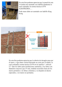 Infracciones Norma E.070 Albañilería en Vivienda