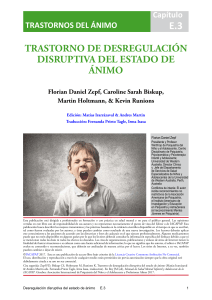 Trastorno de Desregulaci&oacute;n Disruptiva del &Aacute;nimo: Cap&iacute;tulo del Manual IACAPAP