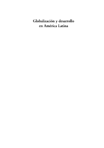 Globalizaci&oacute;n y Desarrollo en Am&eacute;rica Latina