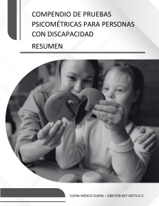 Compendio de Pruebas Psicom&eacute;tricas para Personas con Discapacidad