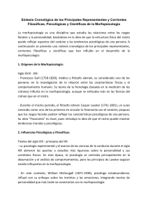 Morfopsicología: Historia, Representantes y Corrientes Filosóficas