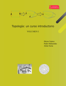 Topología: Un Curso Introductorio, Volumen I