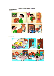 Hoja de Trabajo: Narraci&oacute;n Oral con Im&aacute;genes
