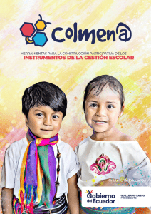 Guía Colmena: Participación en la Gestión Escolar