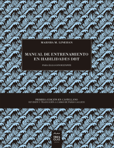Manual de Entrenamiento en Habilidades DBT para Consultantes