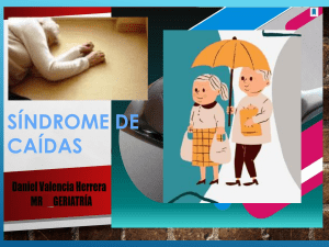 Síndrome de Caídas: Factores, Consecuencias y Prevención