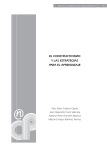 Constructivismo y Estrategias para el Aprendizaje