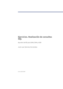 Ejercicios SQL: Consultas para DAW, DAM y ASIR
