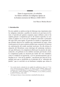 Liderazgo &Oacute;pata en M&eacute;xico (1820-1847): Negociaci&oacute;n y Rebeli&oacute;n