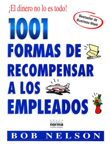 1001 Formas de Recompensar a los Empleados - Bob Nelson