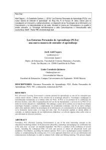 Entornos Personales de Aprendizaje (PLEs): Nueva Perspectiva