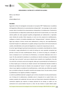 Adolescencia, Acting Out e Intentos de Suicidio: Una Visi&oacute;n Psicoanal&iacute;tica