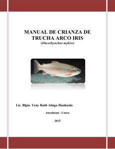 Manual de Crianza de Trucha Arco Iris (Oncorhynchus mykiss)