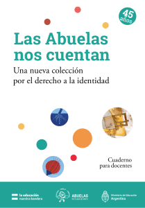 Abuelas de Plaza de Mayo: Cuaderno para docentes por la identidad