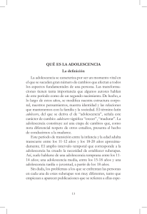 ¿Qué es la Adolescencia? Definición y Etapas Clave
