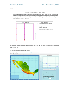 An&aacute;lisis de Espectros de Dise&ntilde;o S&iacute;smico - Aplicaci&oacute;n del Manual CFE