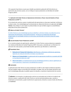 L&iacute;mite T&eacute;cnico en Pozos BCP: Optimizaci&oacute;n y Eficiencia