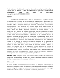 Colaboraci&oacute;n Humano-IA en Educaci&oacute;n: Un Marco Integral