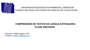 COGNADOS Y REFERENTES 