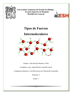 Fuerzas Intermoleculares: Tipos e Importancia