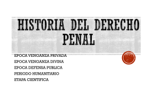 Historia del Derecho Penal: Épocas y Evolución