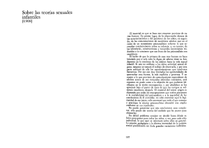 Sobre las teorias sexuales infantiles. Tomo 9