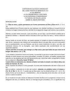 Deus Caritas Est: Amor Cristiano