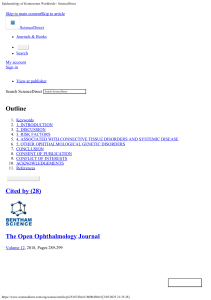 Keratoconus Epidemiology Worldwide: Prevalence & Risk Factors