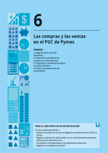 Compras y Ventas en PGC Pymes: Unidad Did&aacute;ctica