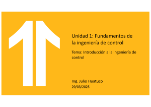Fundamentos de la Ingenier&iacute;a de Control: Introducci&oacute;n