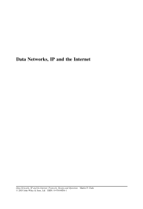 Data Networks, IP, and the Internet Textbook