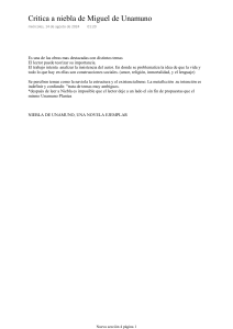 Crítica a Niebla de Unamuno: Análisis y Temas Clave