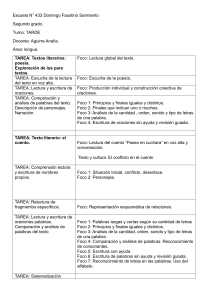 Plan de Clase: Poesía y Cuento - 2do Grado