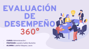 Evaluaci&oacute;n de Desempe&ntilde;o 360&deg;: Gu&iacute;a Completa