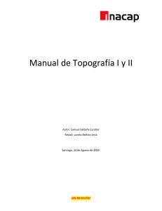 Manual de Topograf&iacute;a I y II