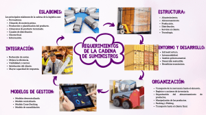 Cadena de Suministros: Eslabones, Estructura y Organización