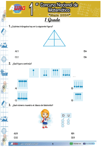 Examen de Matemáticas 1er Grado: Geometría y Aritmética