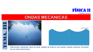 Ondas Mec&aacute;nicas: F&iacute;sica II - Presentaci&oacute;n