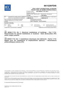 IEC 60364-7-712