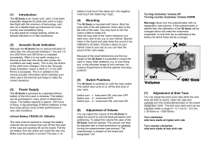 IQ Sonic Vario Operating Manual - Flight Instrument Guide