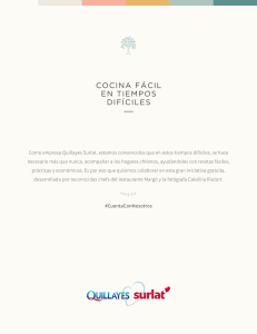 Recetas F&aacute;ciles para Tiempos Dif&iacute;ciles: Un Libro de Cocina de Quillayes Surlat