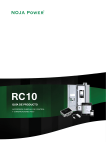 Gu&iacute;a de Producto Accesorios Cub&iacute;culo de Control RC10