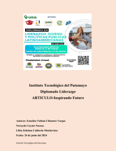 Liderazgo Juvenil en Putumayo: Inspirando el Futuro