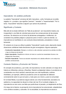 Imprudente: Significado B&iacute;blico y An&aacute;lisis Profundo