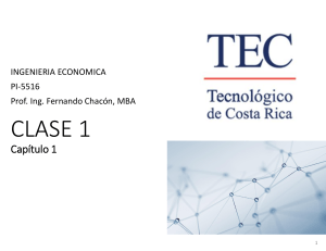Ingenier&iacute;a Econ&oacute;mica: Fundamentos y Toma de Decisiones