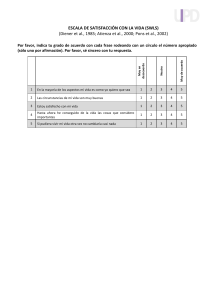Escala de Satisfacci&oacute;n con la Vida (SWLS)